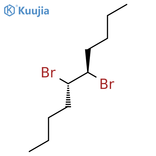 DECANE, 5,6-DIBROMO-, (R*,S*)- structure