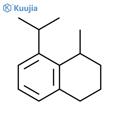 Naphthalene, 1,2,3,4-tetrahydro-1-methyl-8-(1-methylethyl)- structure
