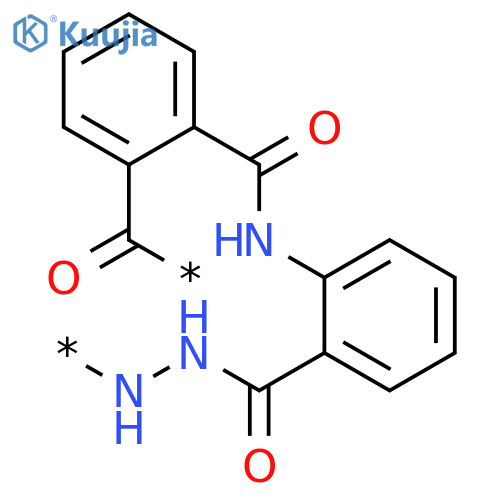Poly(hydrazocarbonylphenyleneiminocarbonylphenylenecarbonyl) structure
