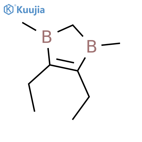 1H-1,3-Diborole, 4,5-diethyl-2,3-dihydro-1,3-dimethyl- structure