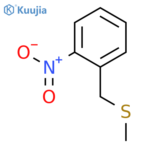 1-[(Methylsulfanyl)methyl]-2-nitrobenzene structure
