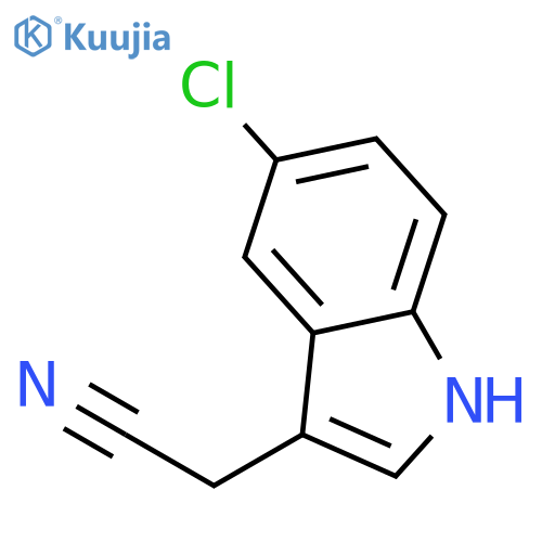 5-Chloro-3-cyanomethyl-1H-indole structure