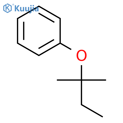 Benzene, (1,1-dimethylpropoxy)- structure