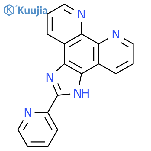 1H-Imidazo[4,5-f][1,10]phenanthroline, 2-(2-pyridinyl)- structure