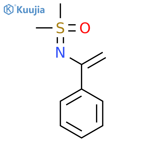 Sulfoximine, S,S-dimethyl-N-(1-phenylethenyl)- structure