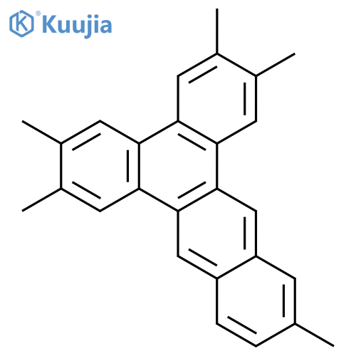 Benzo[b]triphenylene, 2,3,6,7,11-pentamethyl- structure