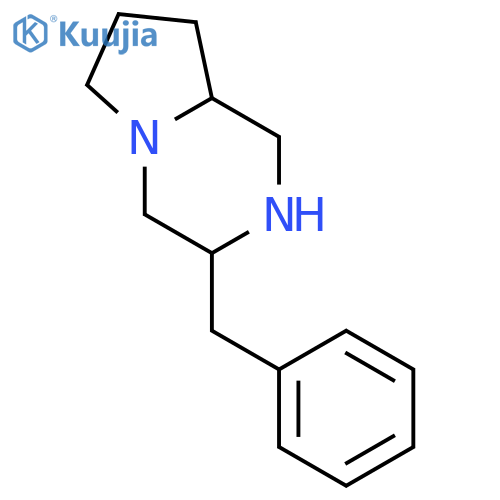 (S,S)-3-Benzyl-1,4-diazabicyclo4.3.0nonane structure