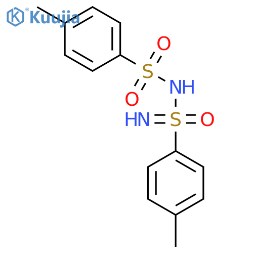 Benzenesulfonimidamide, 4-methyl-N-[(4-methylphenyl)sulfonyl]-, (-)- structure