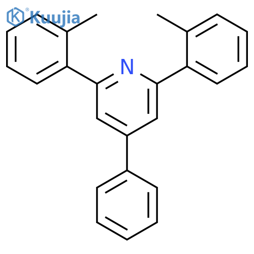 Pyridine, 2,6-bis(2-methylphenyl)-4-phenyl- structure