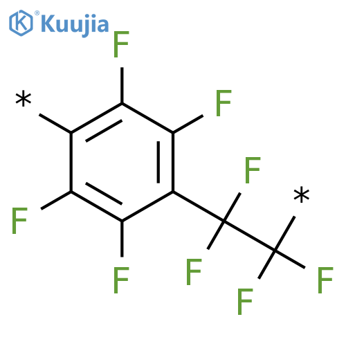 POLY[(2,3,5,6-TETRAFLUORO-1,4-PHENYLENE)(1,1,2,2-TETRAFLUORO-1,2-ETHANEDIYL)] structure