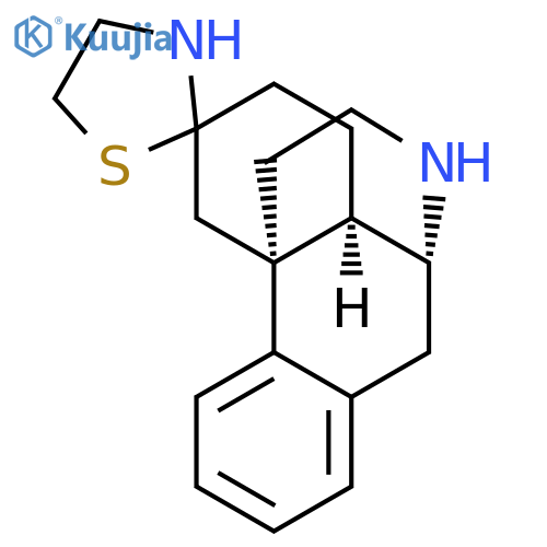 Spiro[morphinan-6,2'-thiazolidine] (9CI) structure