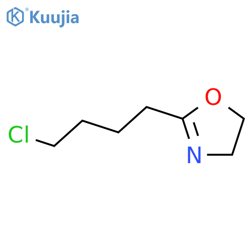 OXAZOLE, 2-(4-CHLOROBUTYL)-4,5-DIHYDRO- structure