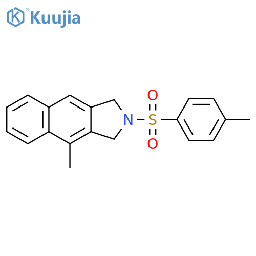 1H-BENZ[F]ISOINDOLE, 2,3-DIHYDRO-4-METHYL-2-[(4-METHYLPHENYL)SULFONYL]- structure