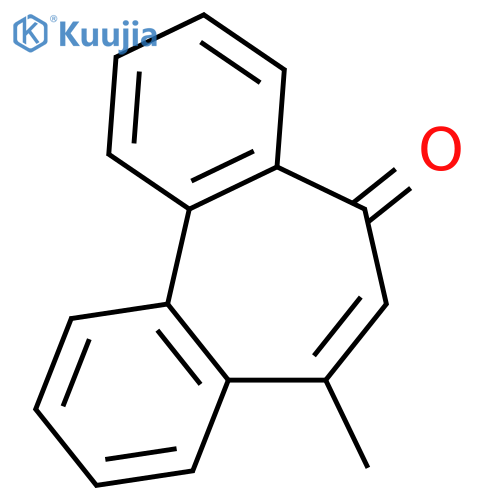 5H-Dibenzo[a,c]cyclohepten-5-one, 7-methyl- structure