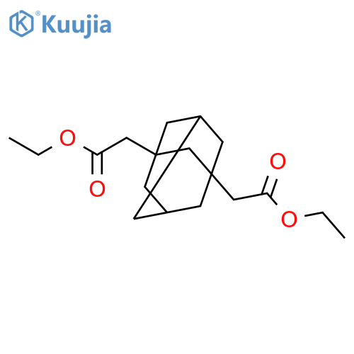Diethyl 2,2'-Tricyclo3.3.1.1~3,7~decane-1,3-diyldiacetate structure