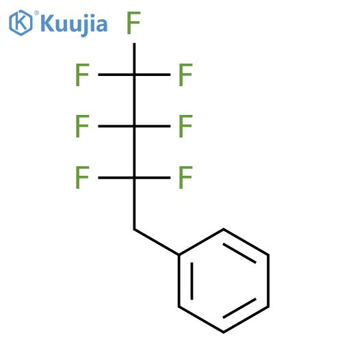 BENZENE, (2,2,3,3,4,4,4-HEPTAFLUOROBUTYL)- structure