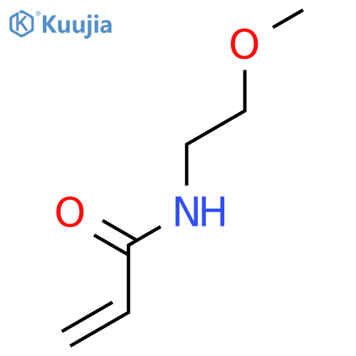 N-(2-methoxyethyl)prop-2-enamide structure