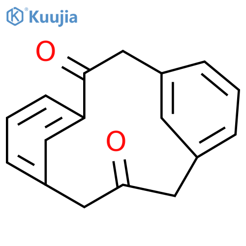 Tricyclo[10.3.1.14,8]heptadeca-1(16),4,6,8(17),12,14-hexaene-2,10-dione structure