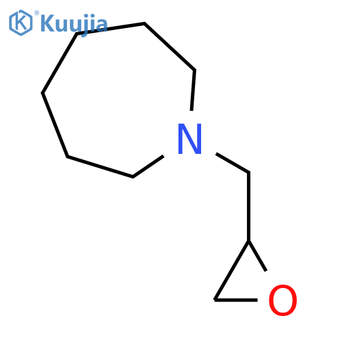1-(oxiran-2-ylmethyl)azepane structure