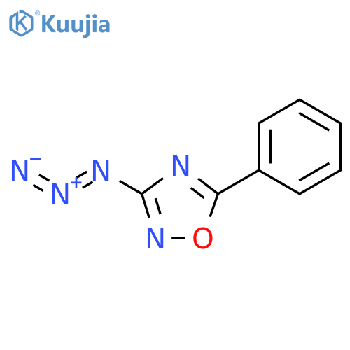 1,2,4-Oxadiazole, 3-azido-5-phenyl- structure
