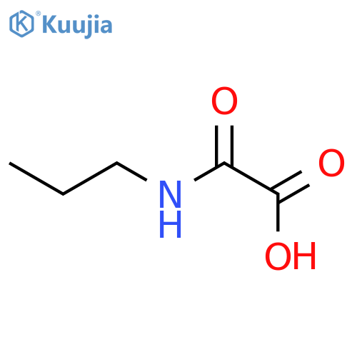 Oxo(propylamino)acetic acid structure