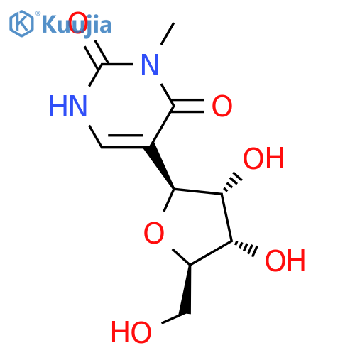 3-Methylpseudouridine structure