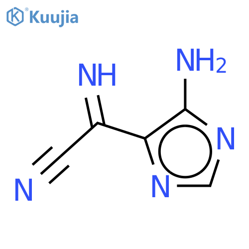 5-amino-a-imino-1H-Imidazole-4-acetonitrile structure