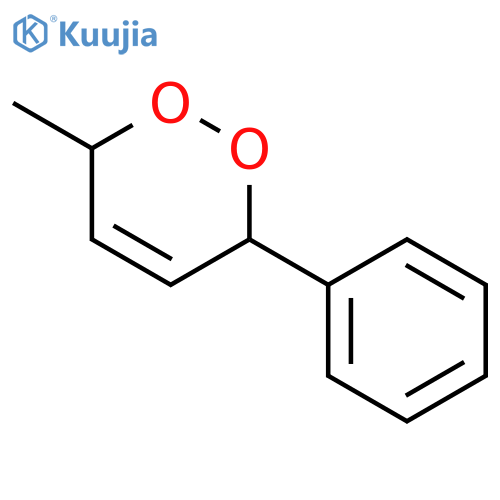 3-Methyl-6-phenyl-3,6-dihydro-1,2-dioxine structure