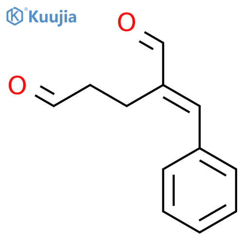 Pentanedial,2-(phenylmethylene)- structure