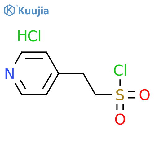 4-Pyridinyl Ethane Sulfonyl Chloride Hydrochloride structure