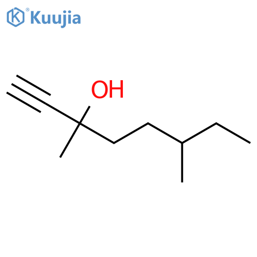 1-Octyn-3-ol,3,6-dimethyl- structure