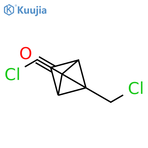 Tricyclo[2.1.0.02,5]pentanone, 1,5-bis(chloromethyl)- structure