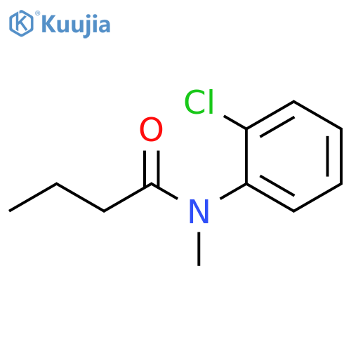 Butanamide, N-(2-chlorophenyl)-N-methyl- structure