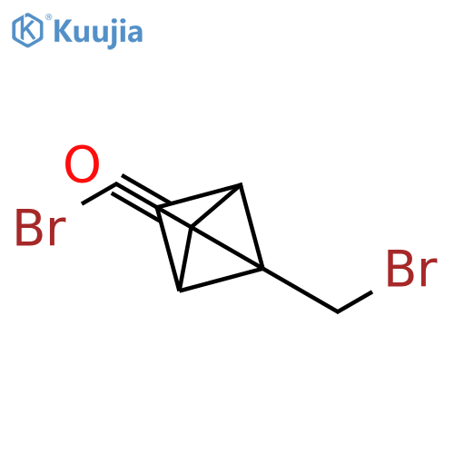 Tricyclo[2.1.0.02,5]pentanone, 1,5-bis(bromomethyl)- structure