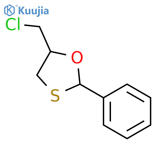 5-(Chloromethyl)-2-phenyl-1,3-oxathiolane structure