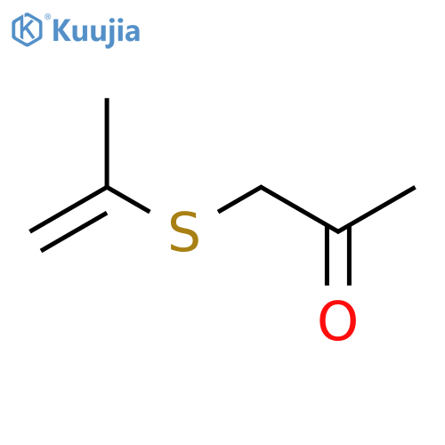 2-Propanone,1-[(1-methylethenyl)thio]- structure
