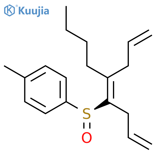 Benzene, 1-[(S)-[(1E)-1,2-di-2-propenyl-1-hexenyl]sulfinyl]-4-methyl- structure