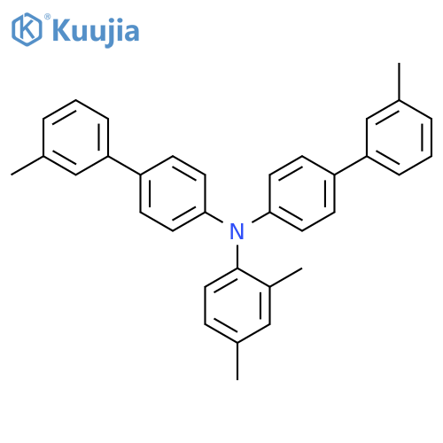 [1,1'-Biphenyl]-4-amine, N-(2,4-dimethylphenyl)-3'-methyl-N-(3'-methyl[1,1'-biphenyl]-4-yl)- structure