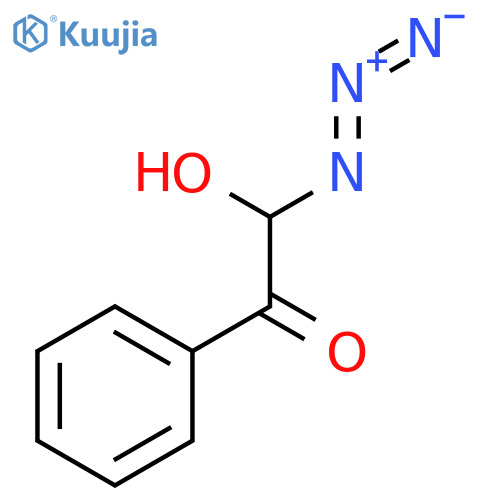 Ethanone, 2-azido-2-hydroxy-1-phenyl- structure