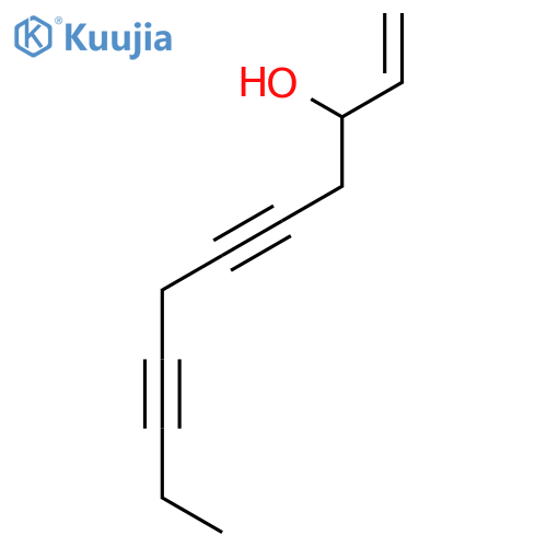 1-UNDECENE-5,8-DIYN-3-OL structure