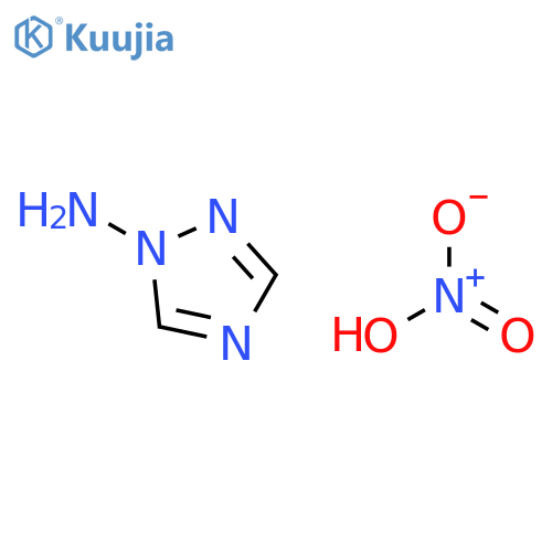 1H-1,2,4-triazol-1-amine, nitrate (1:1) structure
