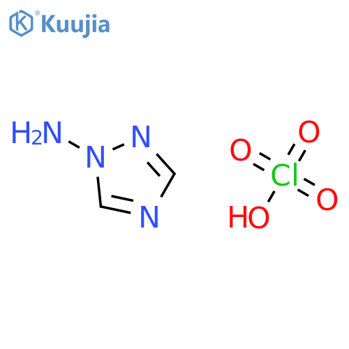 1H-1,2,4-triazol-1-amine, perchlorate (1:1) structure