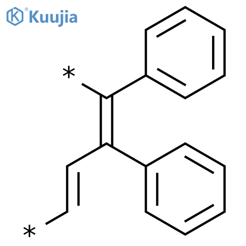 Poly(1,2-diphenyl-1,3-butadiene-1,4-diyl) structure