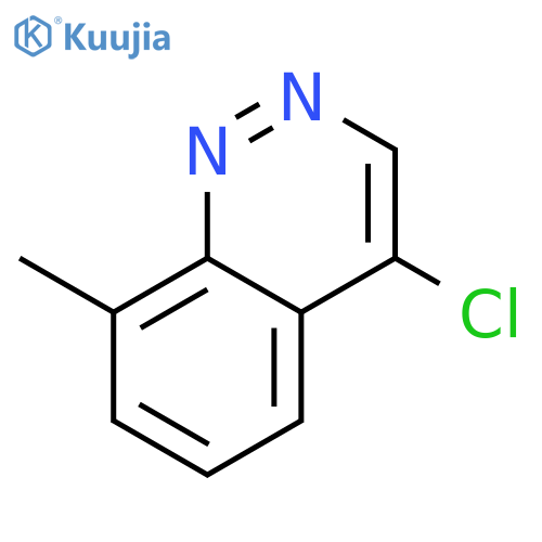 4-Chloro-8-methylcinnoline structure
