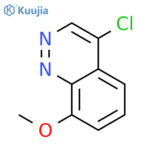 4-Chloro-8-methoxycinnoline structure