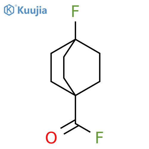 Bicyclo[2.2.2]octane-1-carbonyl fluoride, 4-fluoro- (9CI) structure