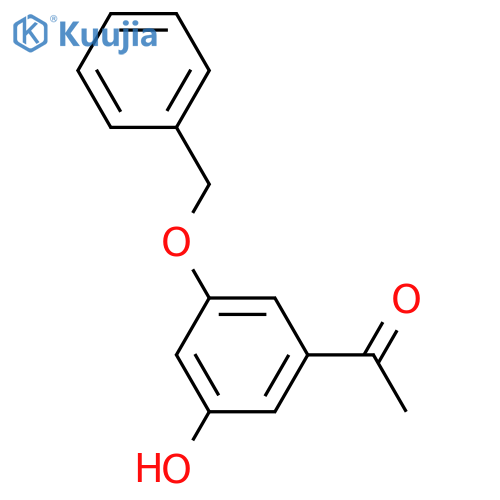 3-Benzyloxy-5-hydroxyacetophenon structure