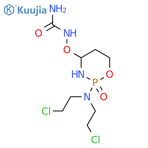 4-Ureidooxycyclophosphamide structure