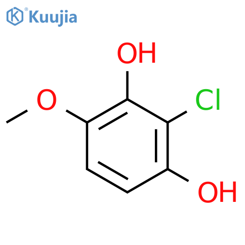 2-Chloro-4-methoxybenzene-1,3-diol structure