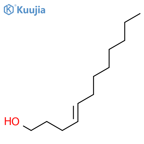 4-DODECEN-1-OL, (E)- structure